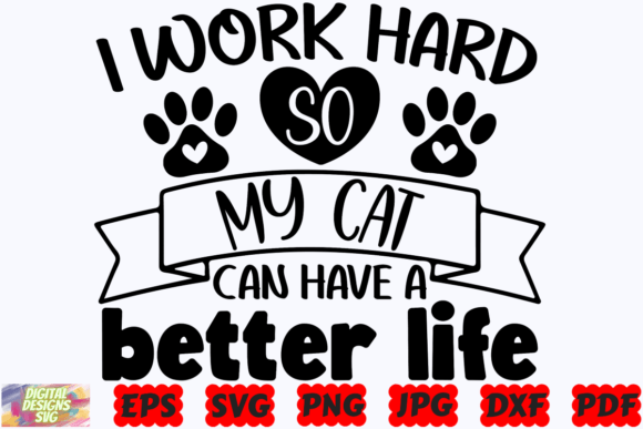 Cat SVG Cat Mom SVG Pet SVG Cat PNG – A Versatile Design Asset for Crafts and Graphics