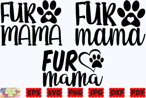 Fur Mama SVG: A Heartfelt Design Asset for Crafts and Graphics