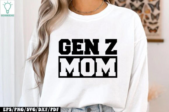 Gen Z Mom SVG: A Modern Design Asset for Creative Branding