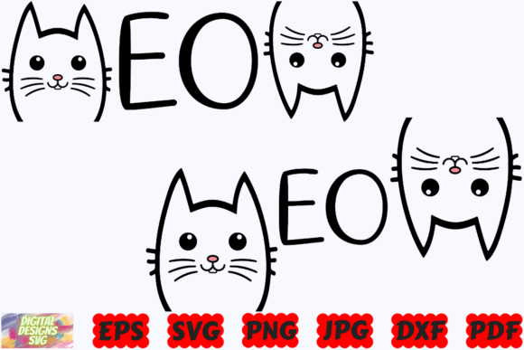 Meow SVG Cat Mom Design: A Versatile Graphics Asset for Crafts & Branding