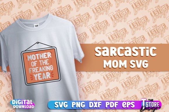 Sarcastic Mom SVG Design Quotes: A Versatile Graphic for Crafts and Handmade Projects
