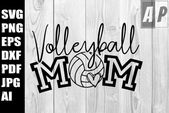 Volleyball Mom Svg: A Playful Design for Real-World Embroidery